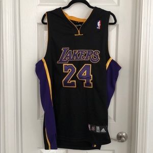 COPY - KOBE LAKERS JERSEY - BLACK, PURPLE, YELLOW